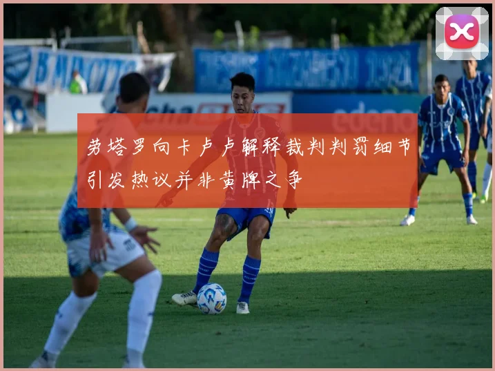 劳塔罗向卡卢卢解释裁判判罚细节引发热议并非黄牌之争